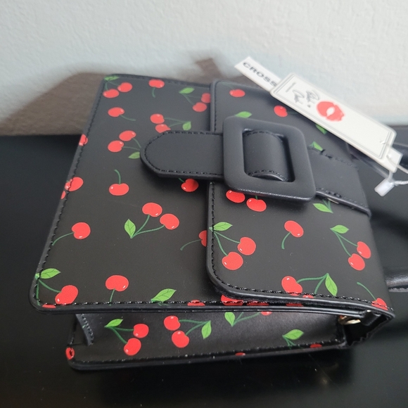 Blush Crush Cherry Print Bag - Picture 5 of 7